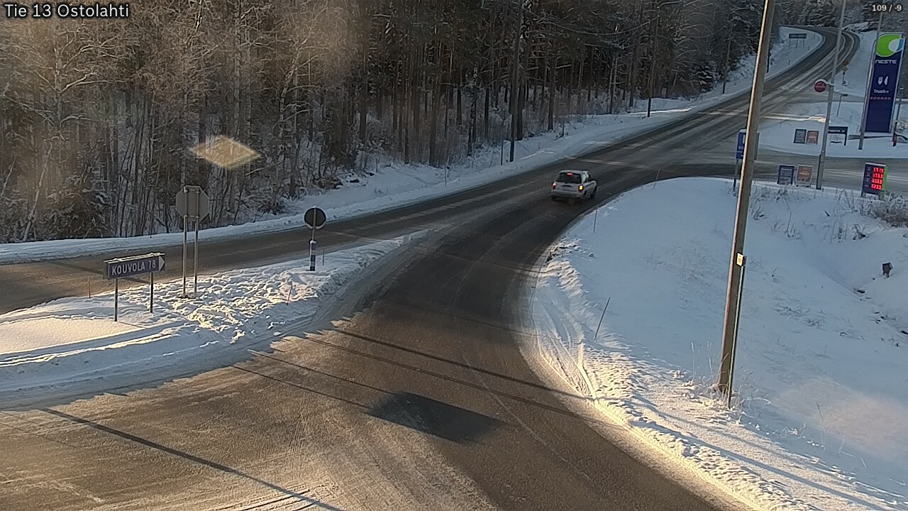Weather Camera Image Väg 14 Ostolahti, Mikkeli, Etelä-Savo