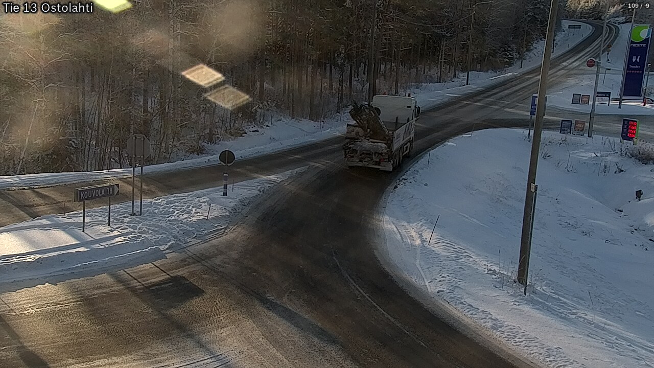Weather Camera Image Väg 14 Ostolahti, Mikkeli, Etelä-Savo