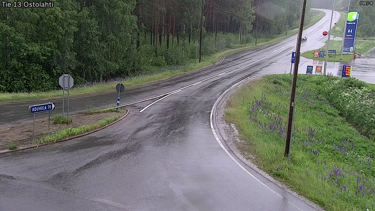 Weather Camera Image Väg 14 Ostolahti, Mikkeli, Etelä-Savo
