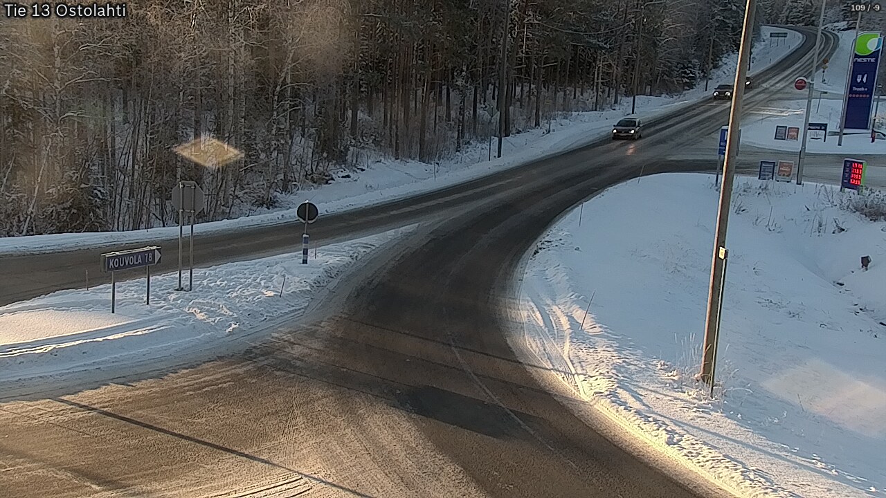 Weather Camera Image Väg 14 Ostolahti, Mikkeli, Etelä-Savo