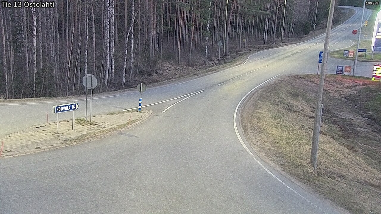 Weather Camera Image Road 13 Ostolahti, Mikkeli, Etelä-Savo