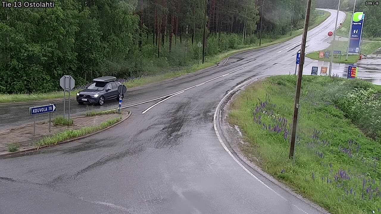 Weather Camera Image Väg 14 Ostolahti, Mikkeli, Etelä-Savo