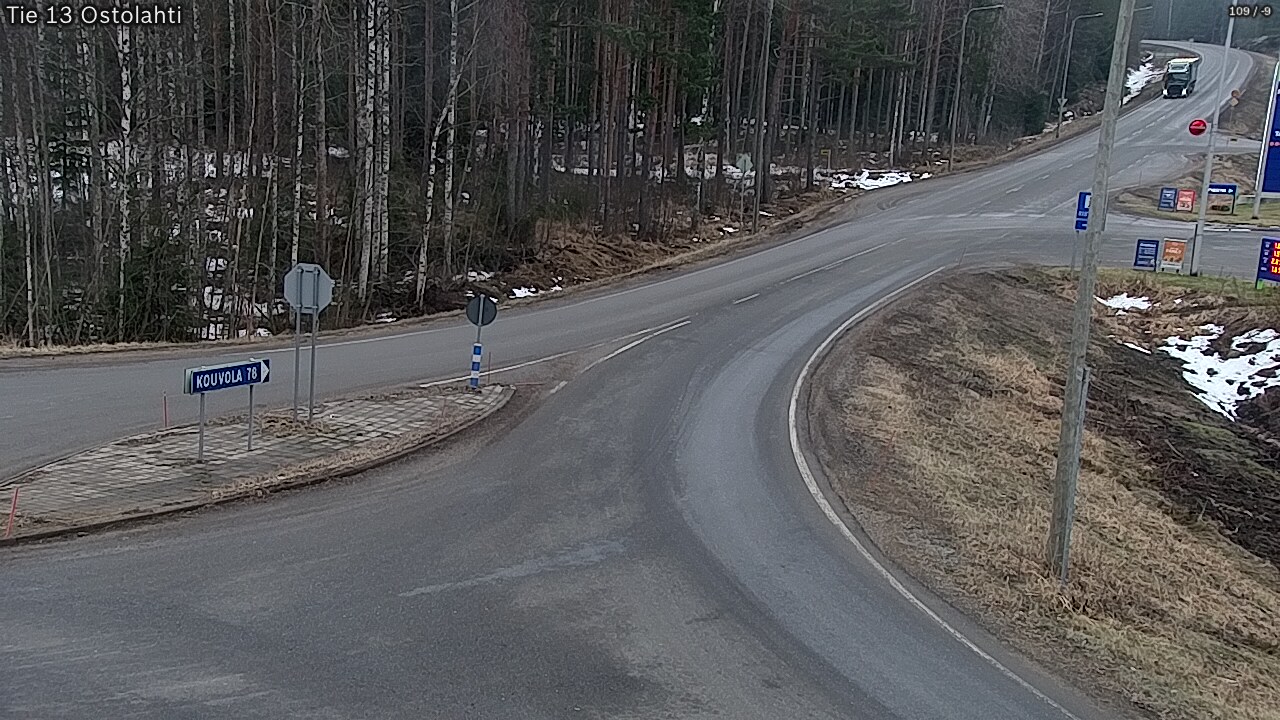 Weather Camera Image Road 13 Ostolahti, Mikkeli, Etelä-Savo