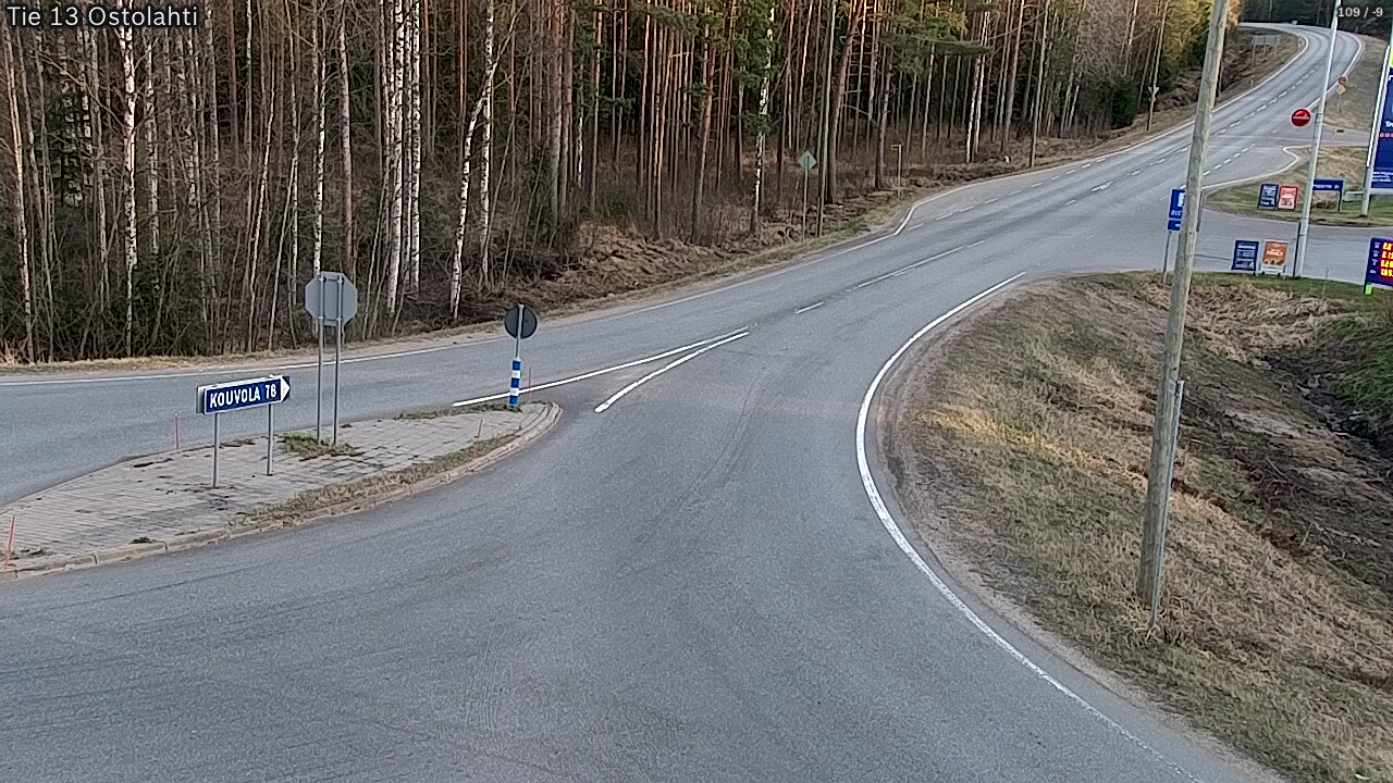 Weather Camera Image Road 13 Ostolahti, Mikkeli, Etelä-Savo