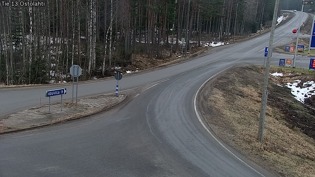 Weather Camera Image Väg 14 Ostolahti, Mikkeli, Etelä-Savo