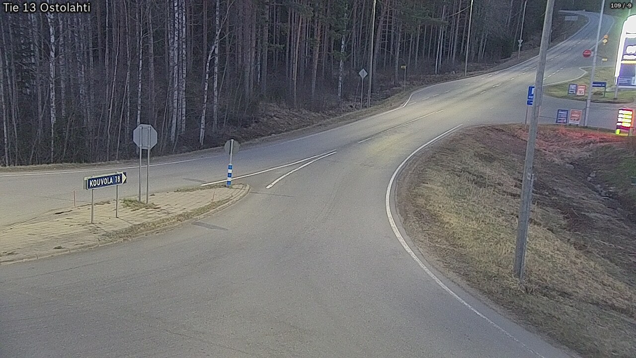 Weather Camera Image Väg 14 Ostolahti, Mikkeli, Etelä-Savo