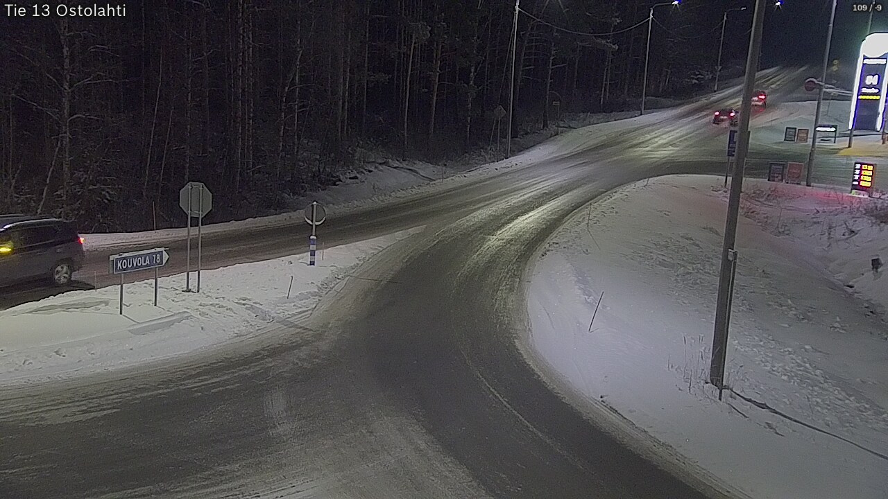 Weather Camera Image Väg 14 Ostolahti, Mikkeli, Etelä-Savo