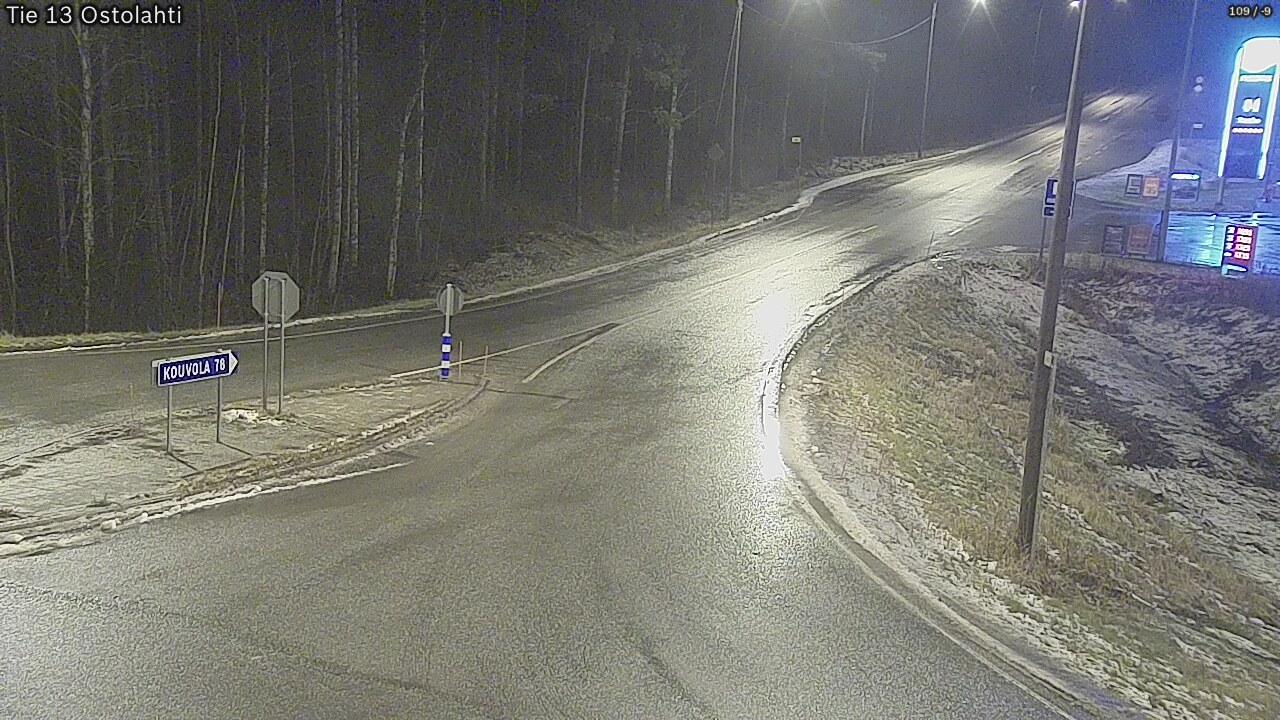 Weather Camera Image Väg 14 Ostolahti, Mikkeli, Etelä-Savo
