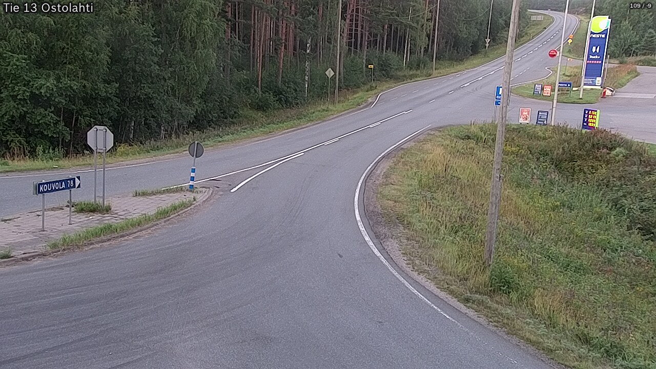 Weather Camera Image Road 13 Ostolahti, Mikkeli, Etelä-Savo
