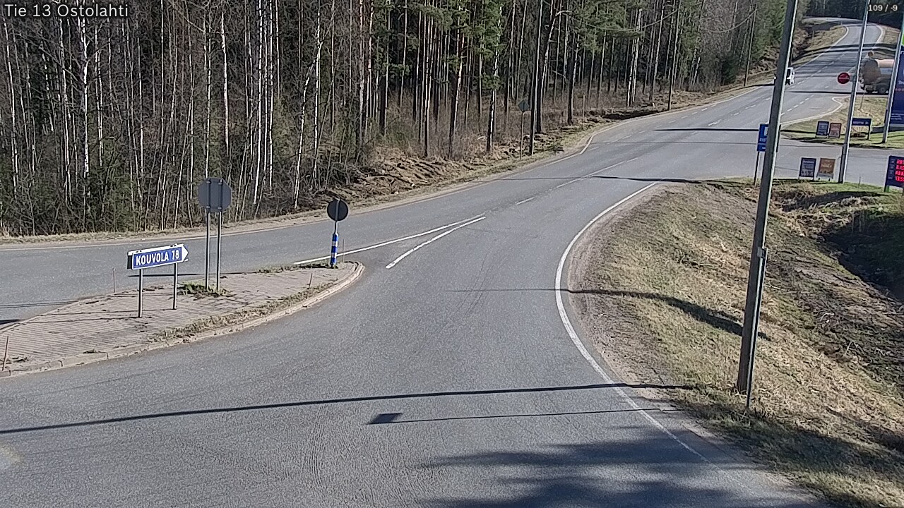 Weather Camera Image Road 13 Ostolahti, Mikkeli, Etelä-Savo