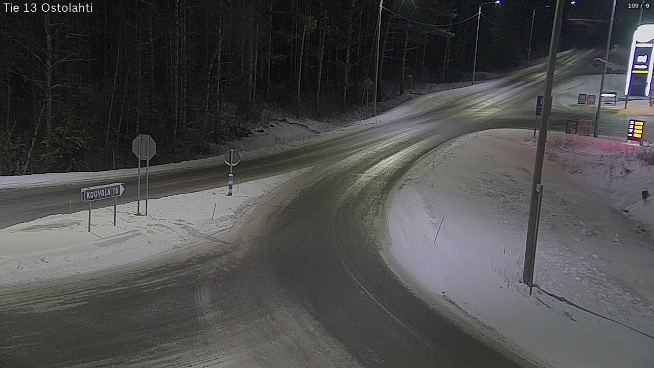 Weather Camera Image Väg 14 Ostolahti, Mikkeli, Etelä-Savo