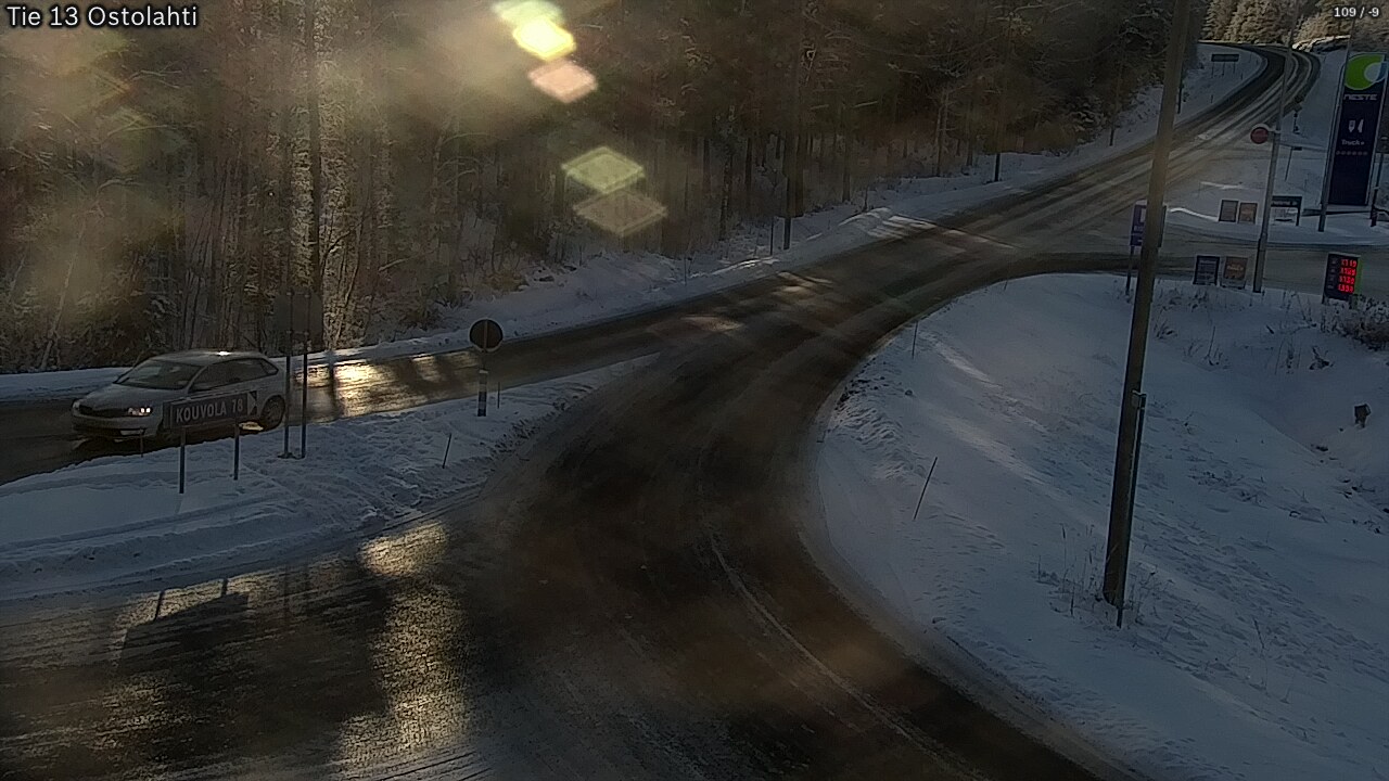 Weather Camera Image Väg 14 Ostolahti, Mikkeli, Etelä-Savo