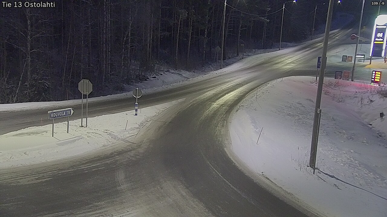 Weather Camera Image Väg 14 Ostolahti, Mikkeli, Etelä-Savo