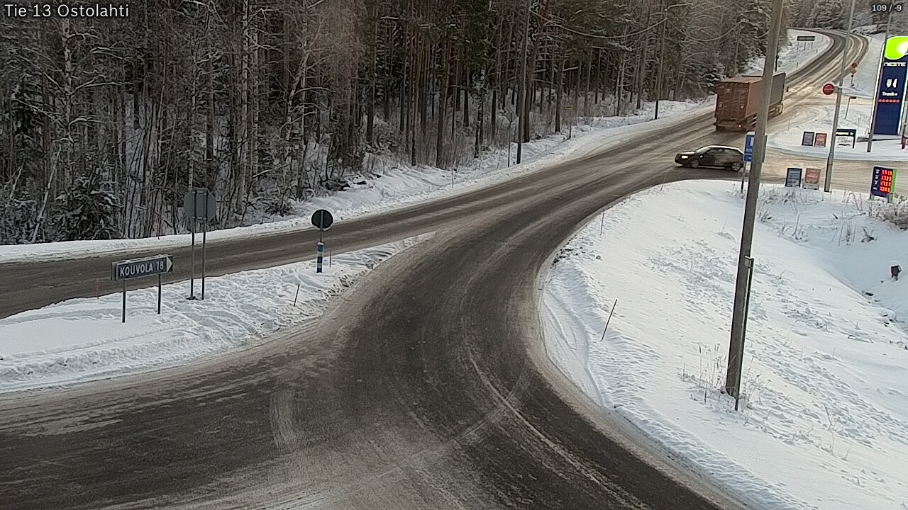 Weather Camera Image Väg 14 Ostolahti, Mikkeli, Etelä-Savo