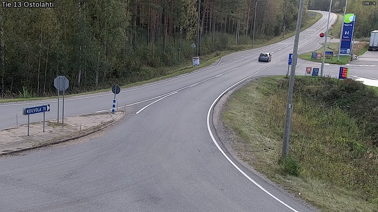 Weather Camera Image Road 13 Ostolahti, Mikkeli, Etelä-Savo