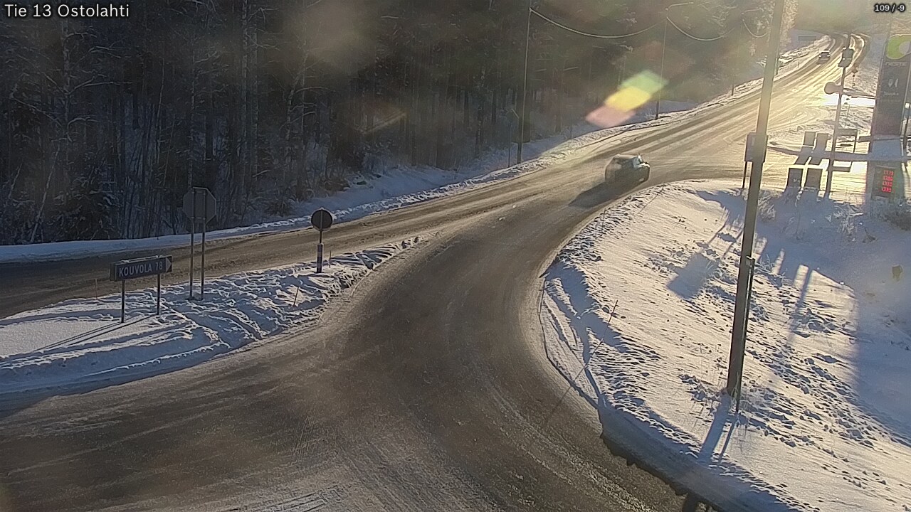 Weather Camera Image Väg 14 Ostolahti, Mikkeli, Etelä-Savo