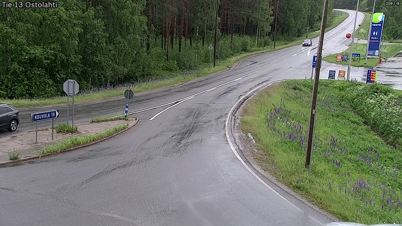 Weather Camera Image Väg 14 Ostolahti, Mikkeli, Etelä-Savo