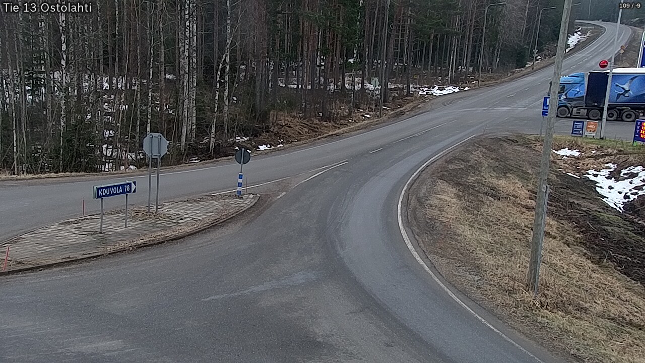 Weather Camera Image Road 13 Ostolahti, Mikkeli, Etelä-Savo