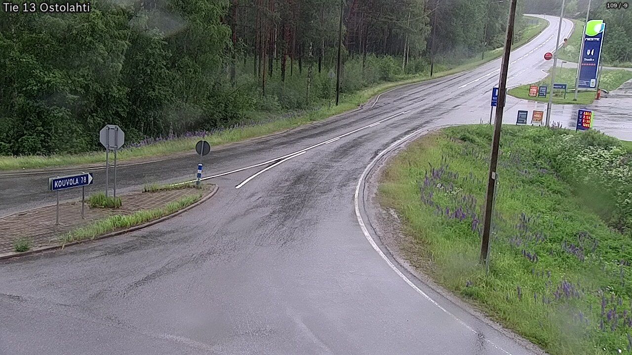 Weather Camera Image Väg 14 Ostolahti, Mikkeli, Etelä-Savo