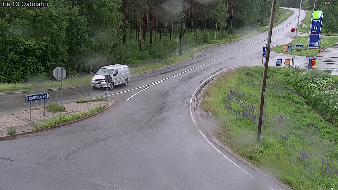 Weather Camera Image Väg 14 Ostolahti, Mikkeli, Etelä-Savo