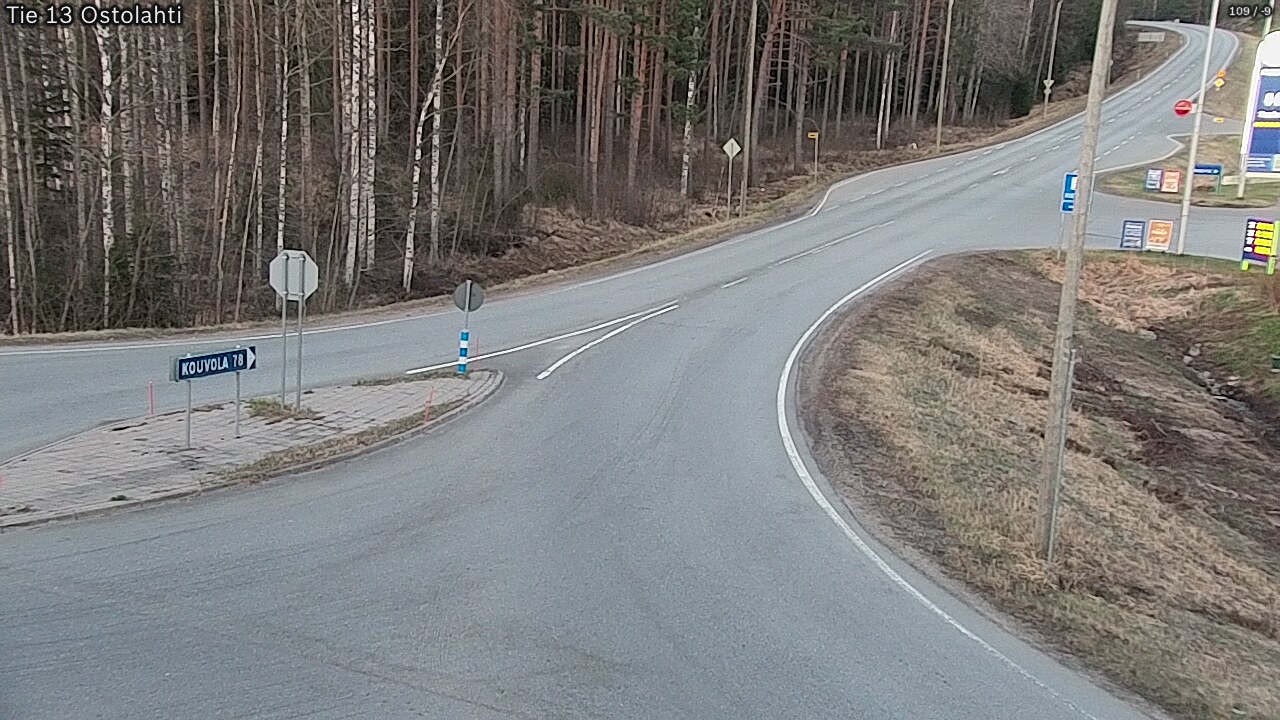 Weather Camera Image Väg 14 Ostolahti, Mikkeli, Etelä-Savo