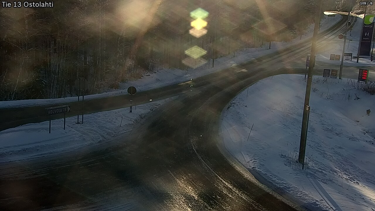 Weather Camera Image Väg 14 Ostolahti, Mikkeli, Etelä-Savo