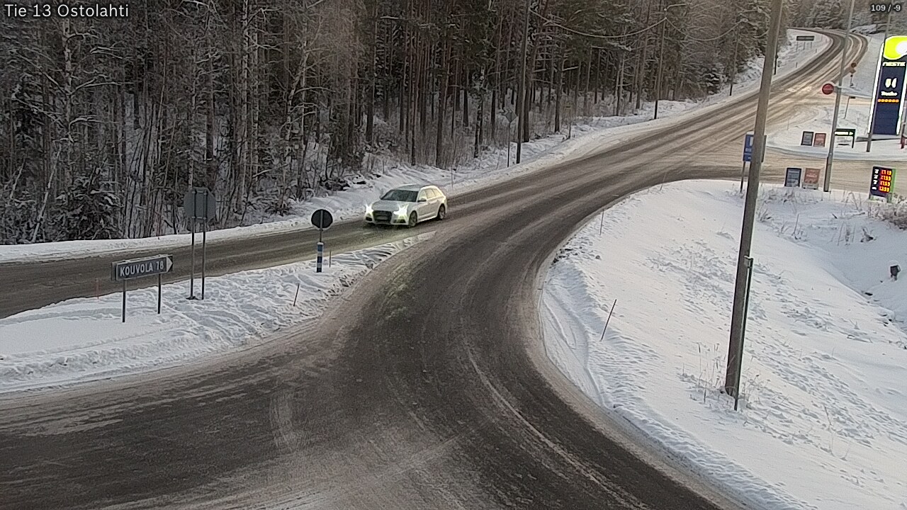 Weather Camera Image Väg 14 Ostolahti, Mikkeli, Etelä-Savo