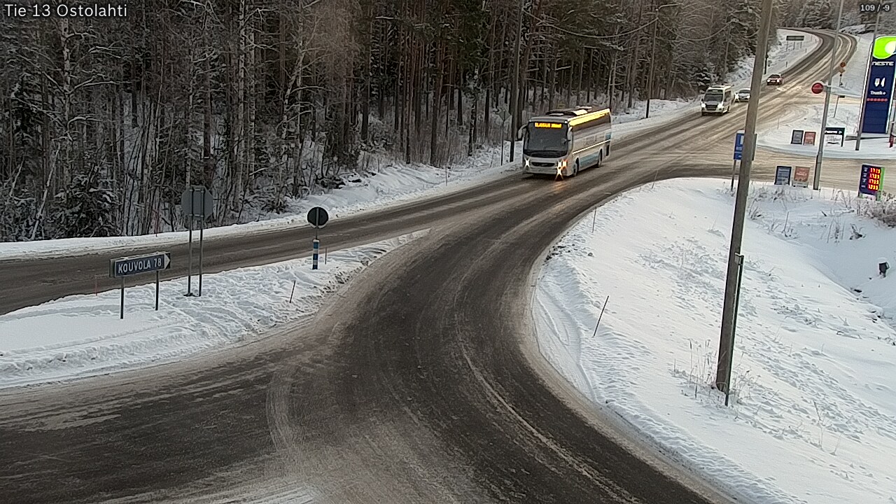 Weather Camera Image Väg 14 Ostolahti, Mikkeli, Etelä-Savo