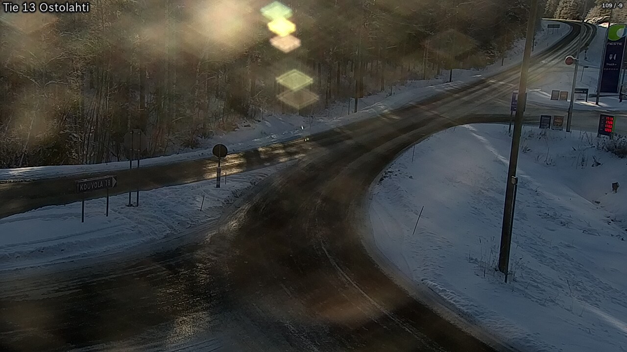 Weather Camera Image Väg 14 Ostolahti, Mikkeli, Etelä-Savo