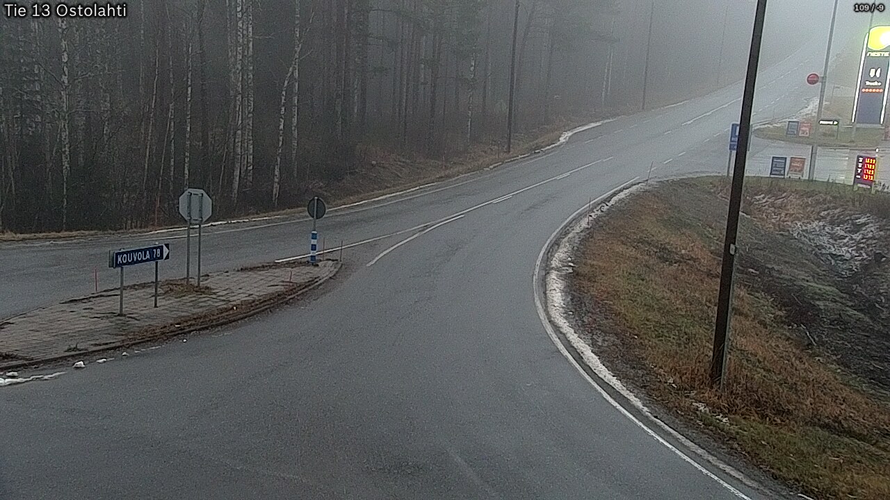 Weather Camera Image Väg 14 Ostolahti, Mikkeli, Etelä-Savo
