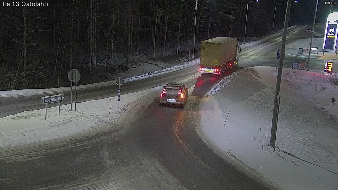 Weather Camera Image Väg 14 Ostolahti, Mikkeli, Etelä-Savo