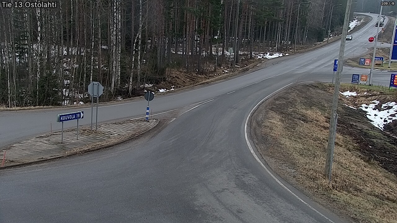 Weather Camera Image Road 13 Ostolahti, Mikkeli, Etelä-Savo