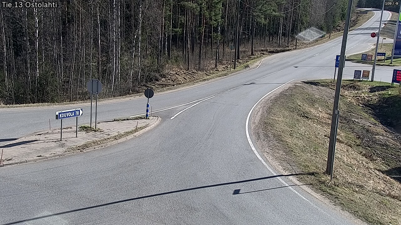 Weather Camera Image Road 13 Ostolahti, Mikkeli, Etelä-Savo