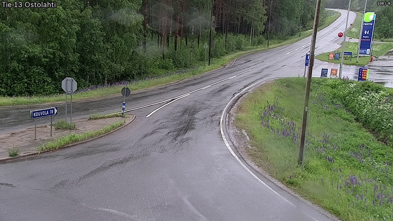 Weather Camera Image Väg 14 Ostolahti, Mikkeli, Etelä-Savo