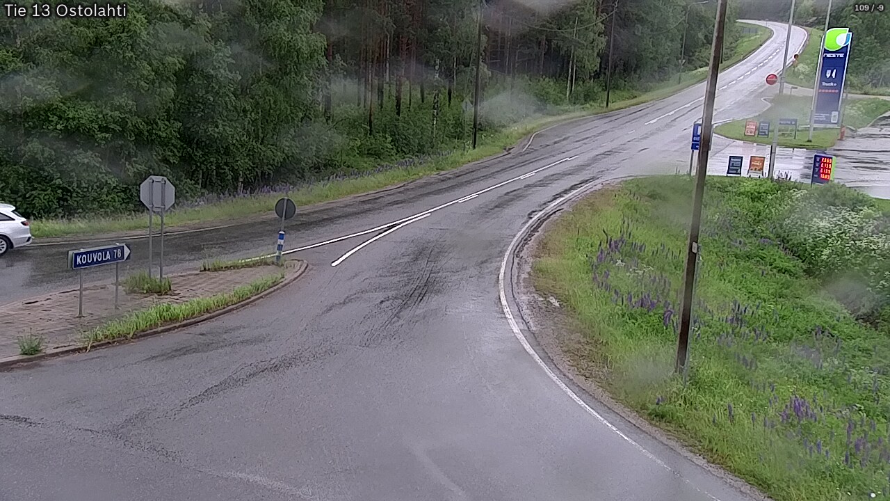 Weather Camera Image Väg 14 Ostolahti, Mikkeli, Etelä-Savo