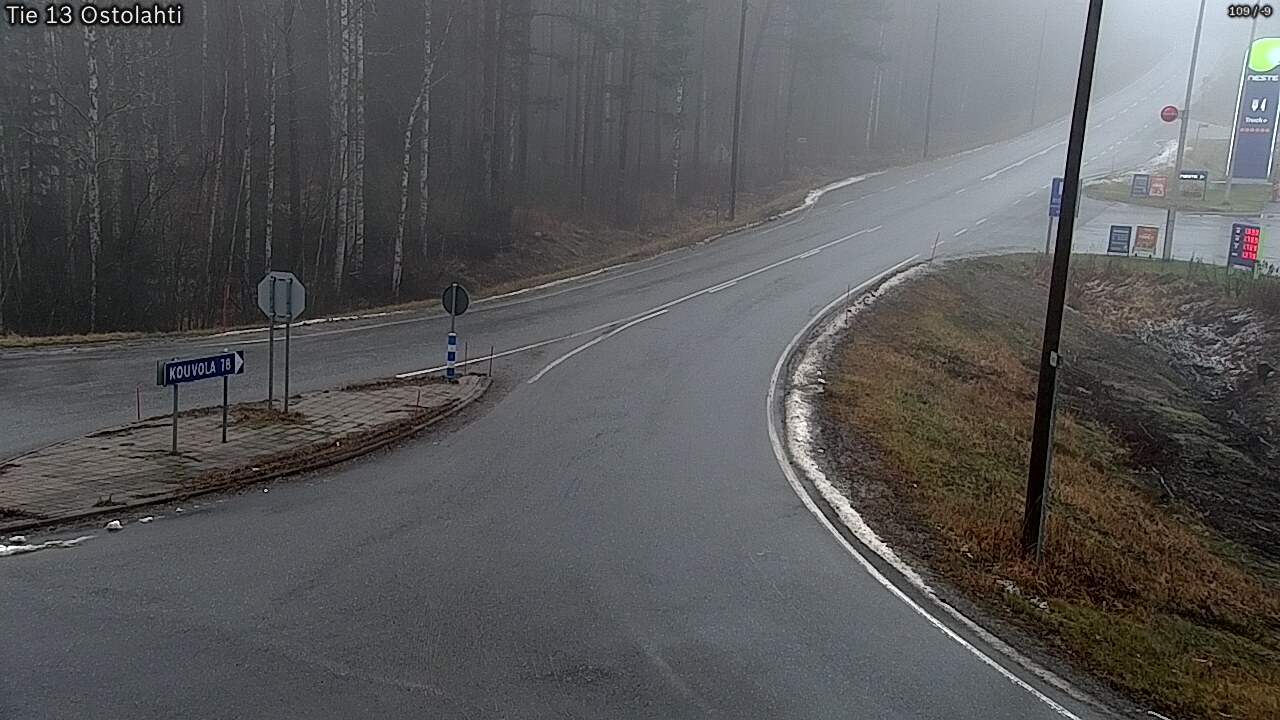 Weather Camera Image Väg 14 Ostolahti, Mikkeli, Etelä-Savo