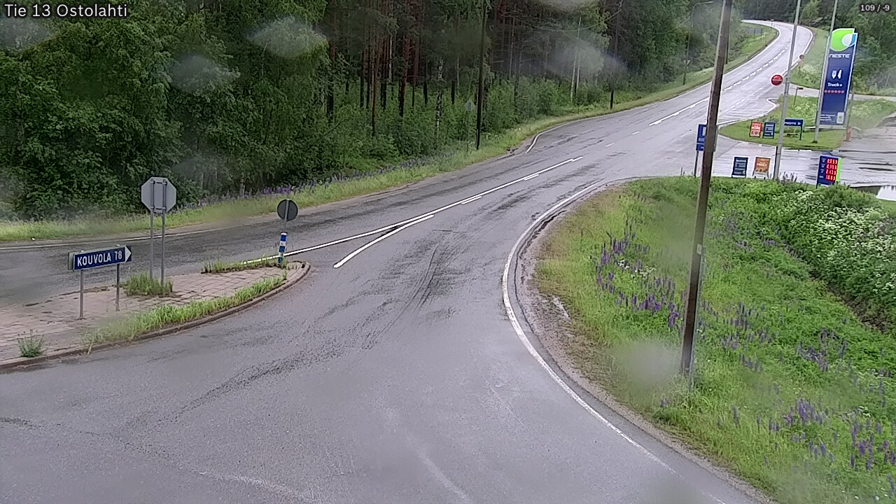 Weather Camera Image Väg 14 Ostolahti, Mikkeli, Etelä-Savo