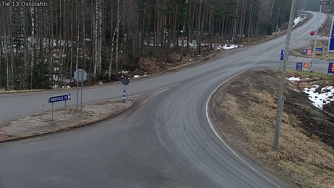 Weather Camera Image Väg 14 Ostolahti, Mikkeli, Etelä-Savo