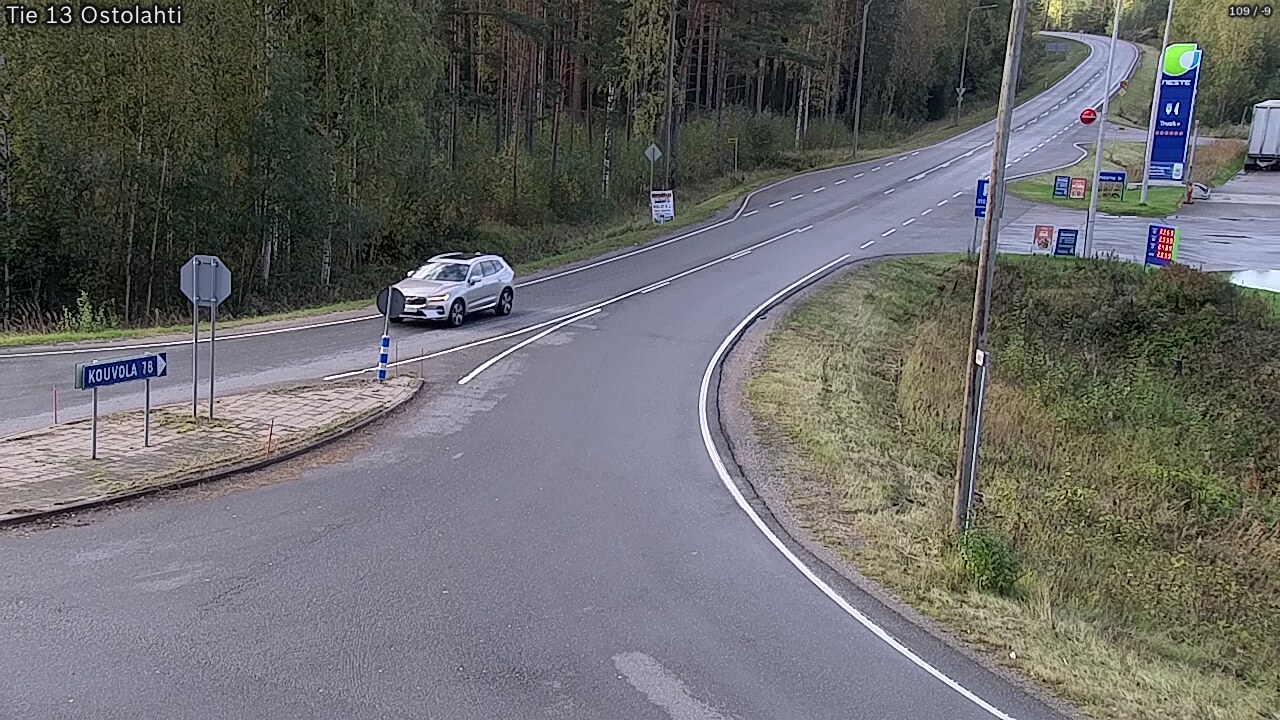 Weather Camera Image Väg 14 Ostolahti, Mikkeli, Etelä-Savo