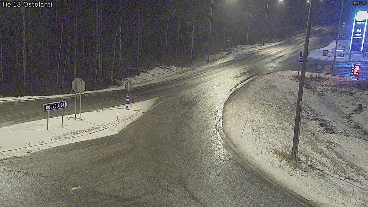 Weather Camera Image Väg 14 Ostolahti, Mikkeli, Etelä-Savo