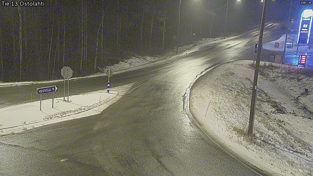 Weather Camera Image Väg 14 Ostolahti, Mikkeli, Etelä-Savo