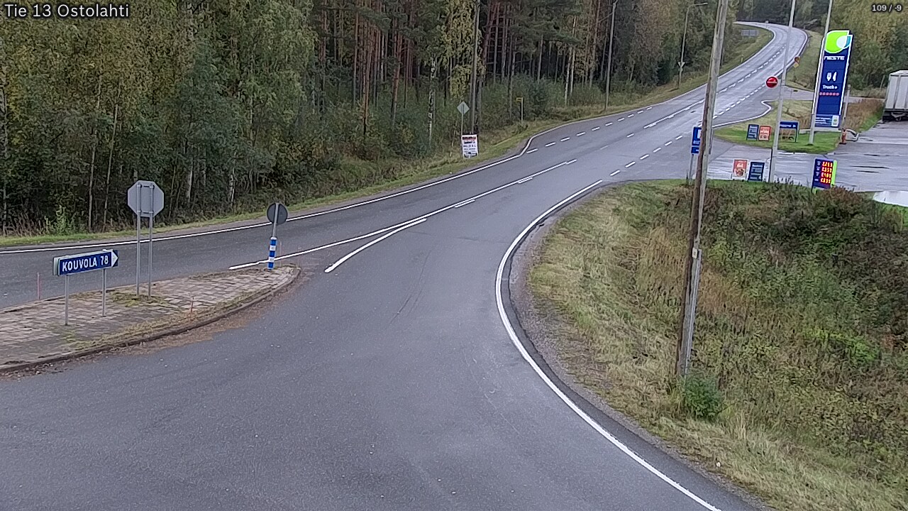 Weather Camera Image Väg 14 Ostolahti, Mikkeli, Etelä-Savo