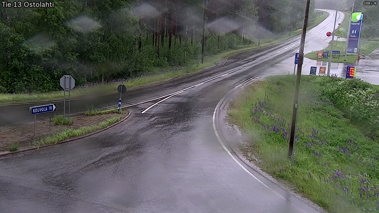 Weather Camera Image Väg 14 Ostolahti, Mikkeli, Etelä-Savo