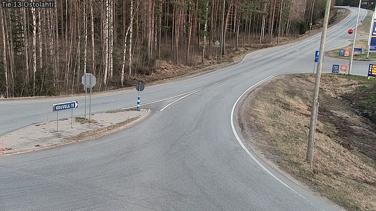 Weather Camera Image Road 13 Ostolahti, Mikkeli, Etelä-Savo