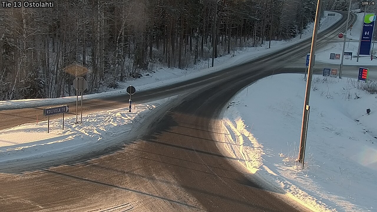 Weather Camera Image Väg 14 Ostolahti, Mikkeli, Etelä-Savo