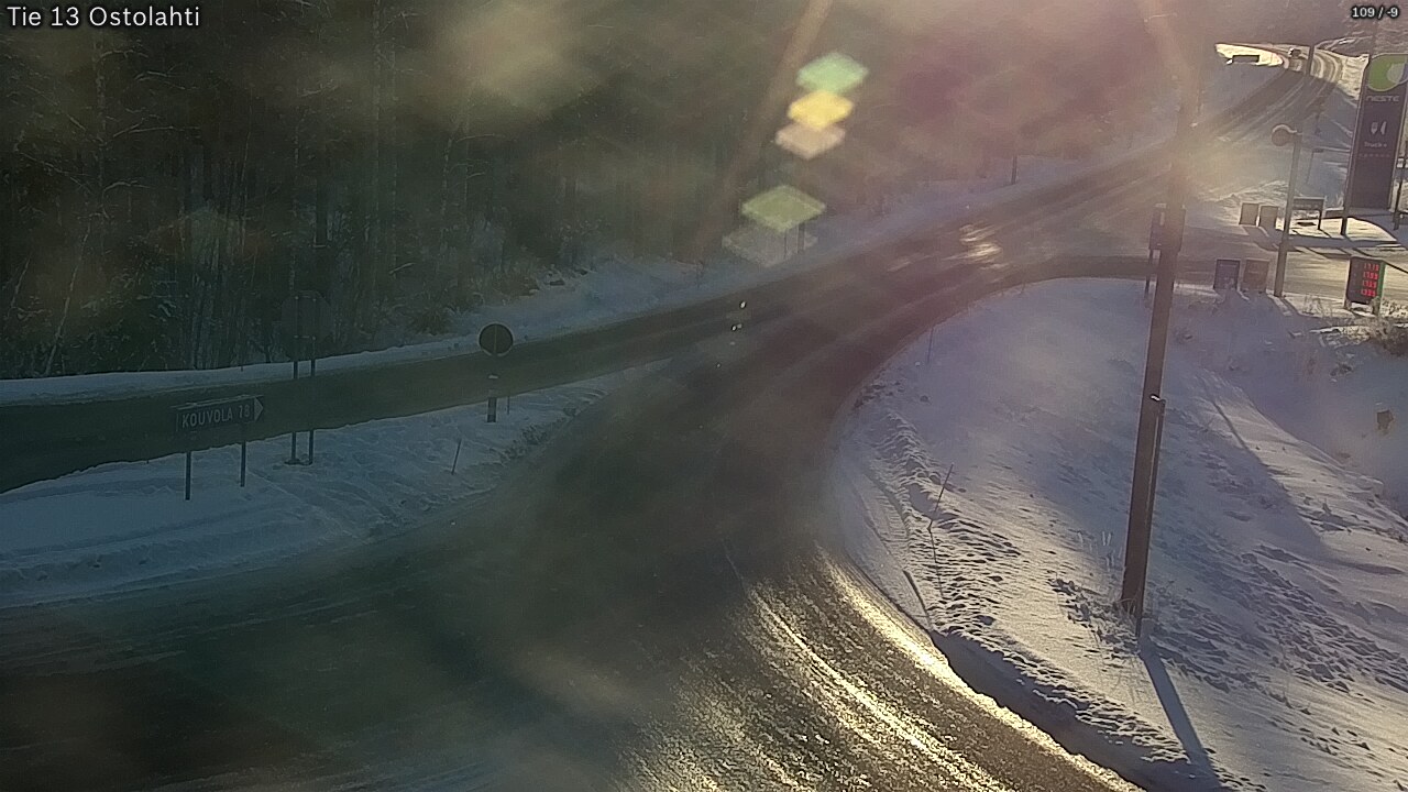 Weather Camera Image Väg 14 Ostolahti, Mikkeli, Etelä-Savo