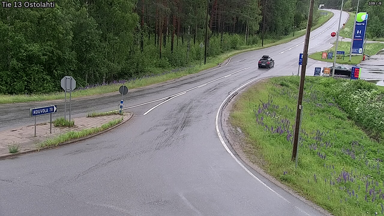 Weather Camera Image Väg 14 Ostolahti, Mikkeli, Etelä-Savo
