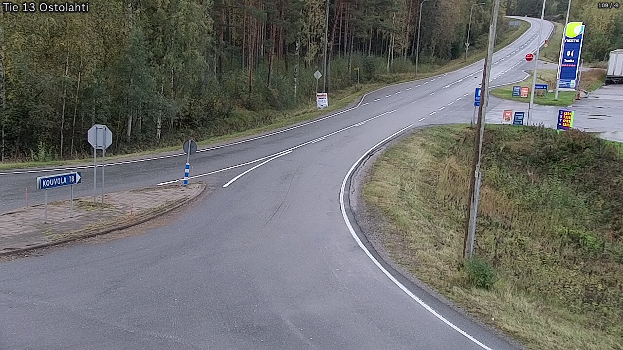 Weather Camera Image Väg 14 Ostolahti, Mikkeli, Etelä-Savo