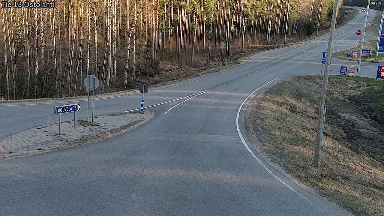 Weather Camera Image Road 13 Ostolahti, Mikkeli, Etelä-Savo