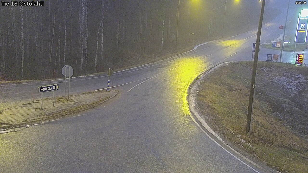 Weather Camera Image Väg 14 Ostolahti, Mikkeli, Etelä-Savo